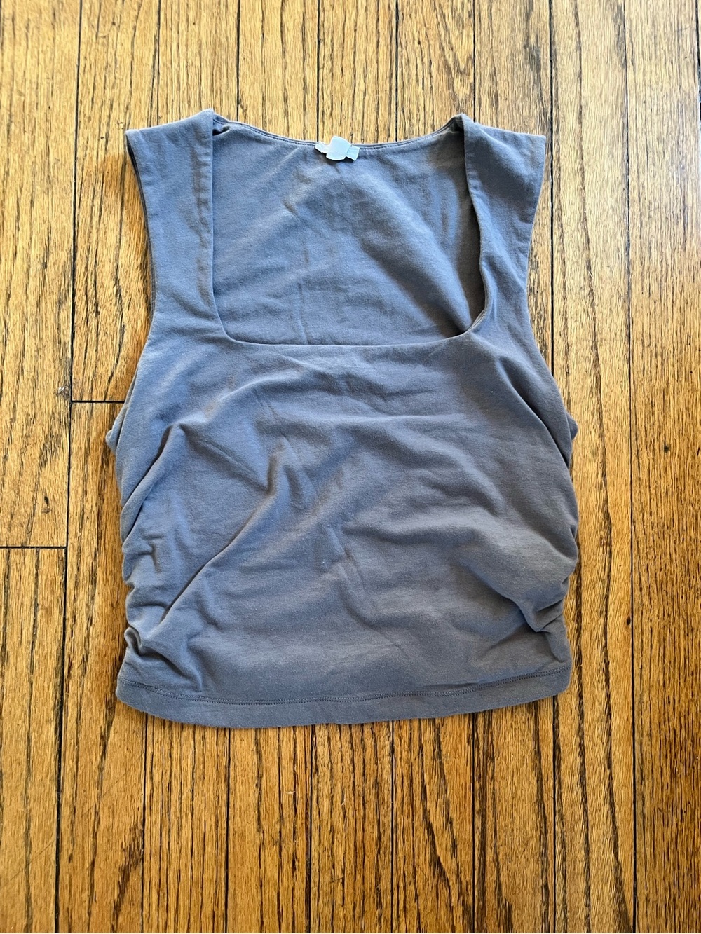 Garage square neck tank top